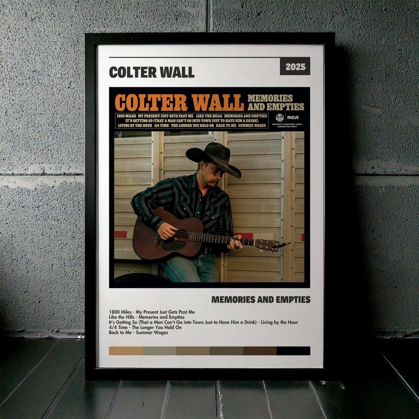 Cuadro Colter Wall – Memories and Empties