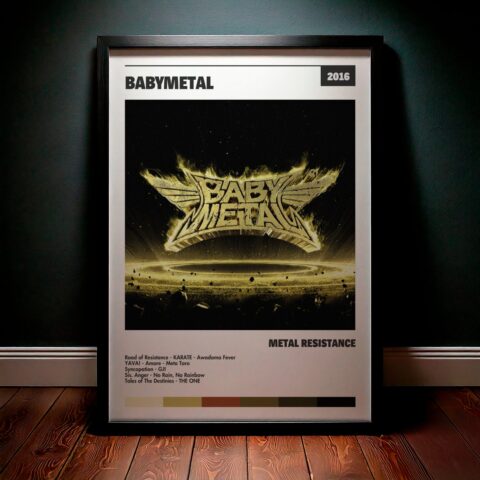 Cuadro Babymetal – METAL RESISTANCE