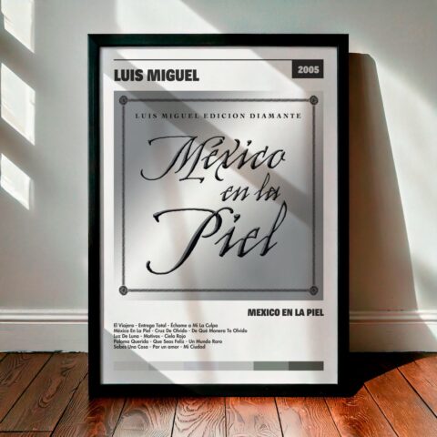 Cuadro Luis Miguel – Mexico en la Piel