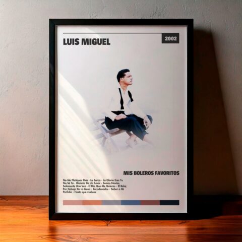 Cuadro Luis Miguel – Mis Boleros Favoritos