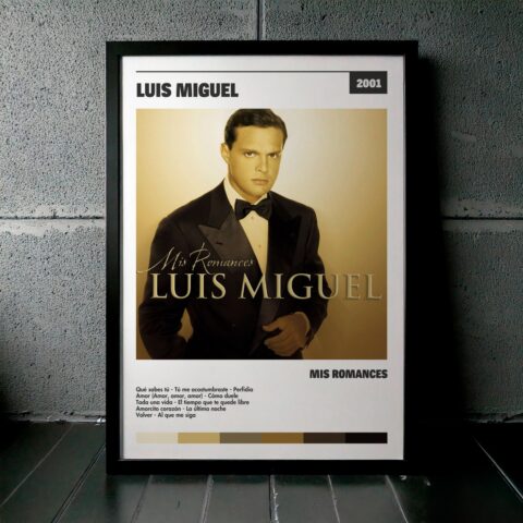 Cuadro Luis Miguel – Mis Romances