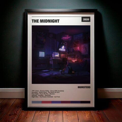 Cuadro The Midnight – Monsters