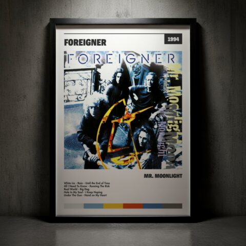 Cuadro Foreigner – Mr. Moonlight