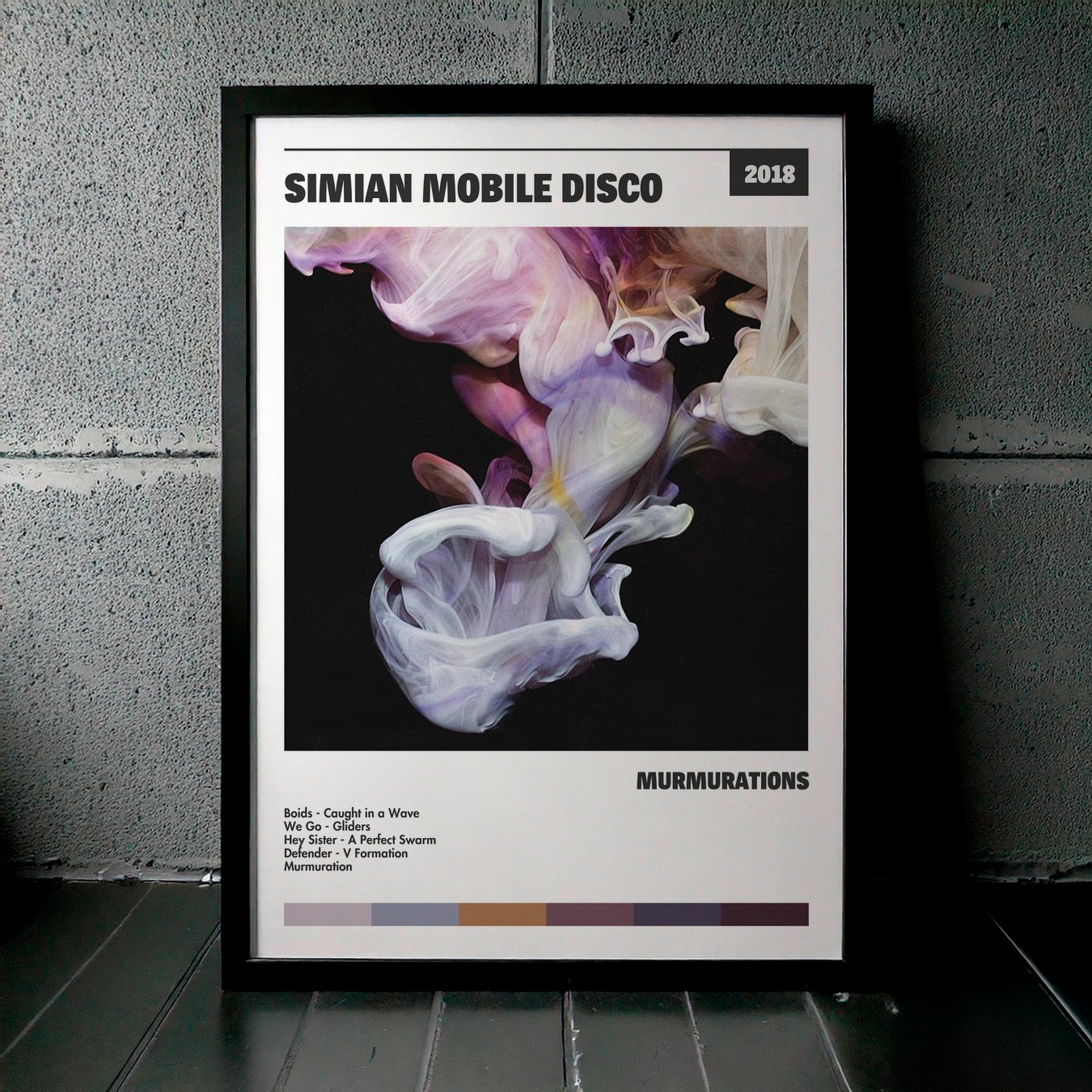 Cuadro Simian Mobile Disco – Murmurations