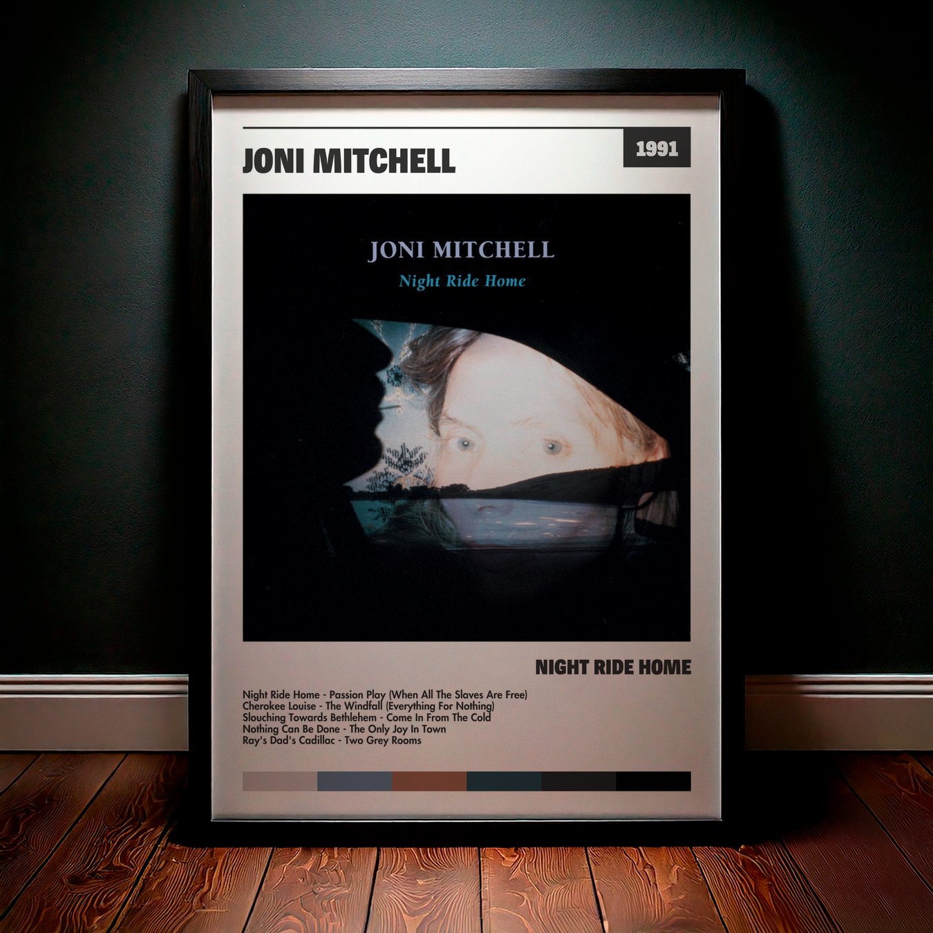 Cuadro Joni Mitchell – Night Ride Home