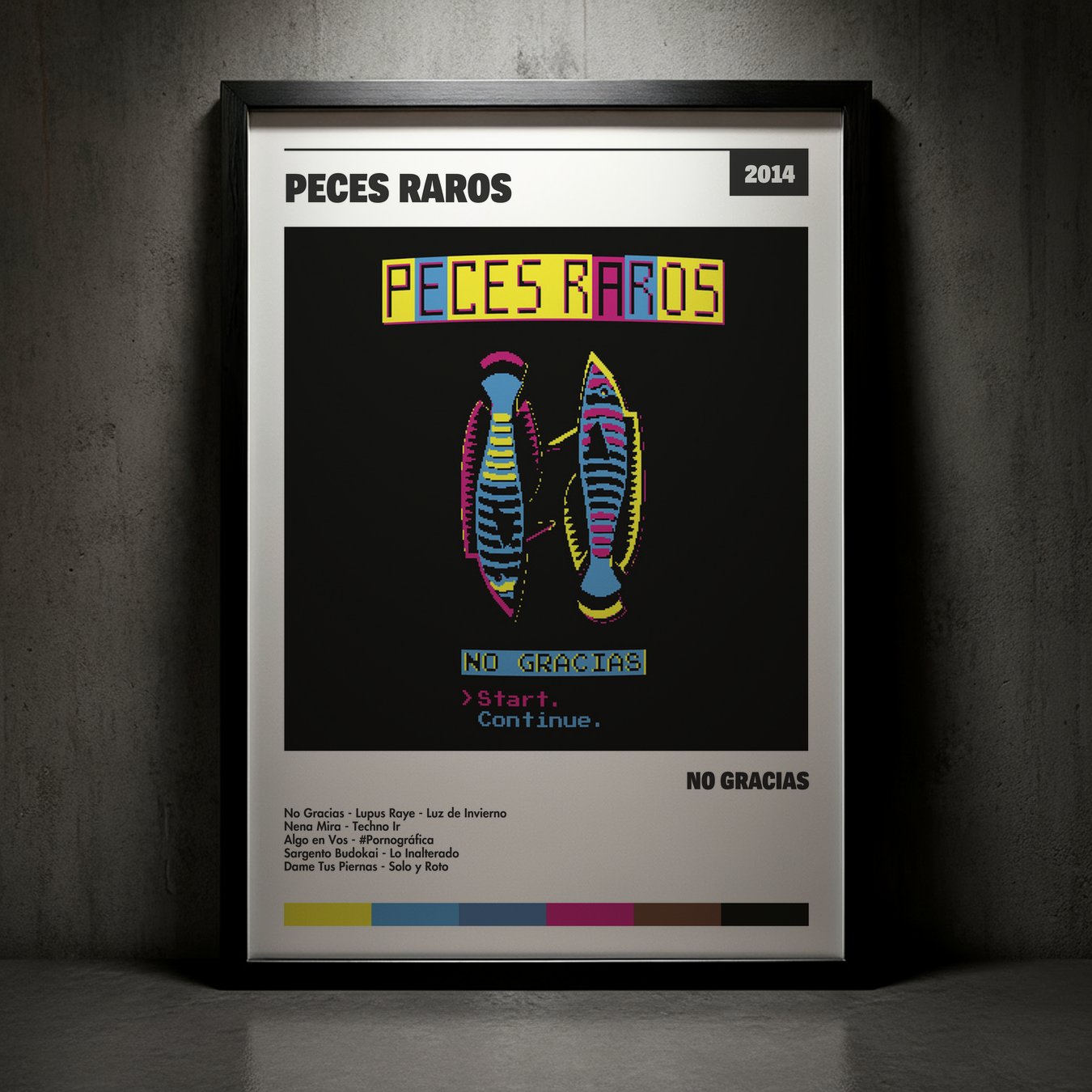 Cuadro Peces Raros – No Gracias
