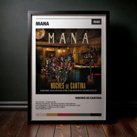 Cuadro Maná – Noches De Cantina
