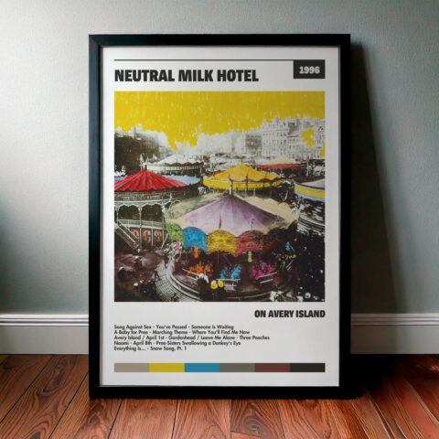 Cuadro Neutral Milk Hotel – On Avery Island