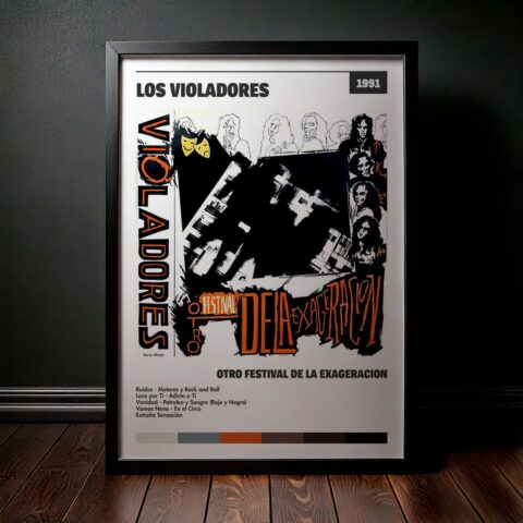 Cuadro Los Violadores – Otro Festival de la Exageración