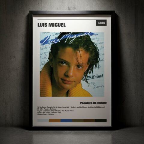 Cuadro Luis Miguel – Palabra De Honor