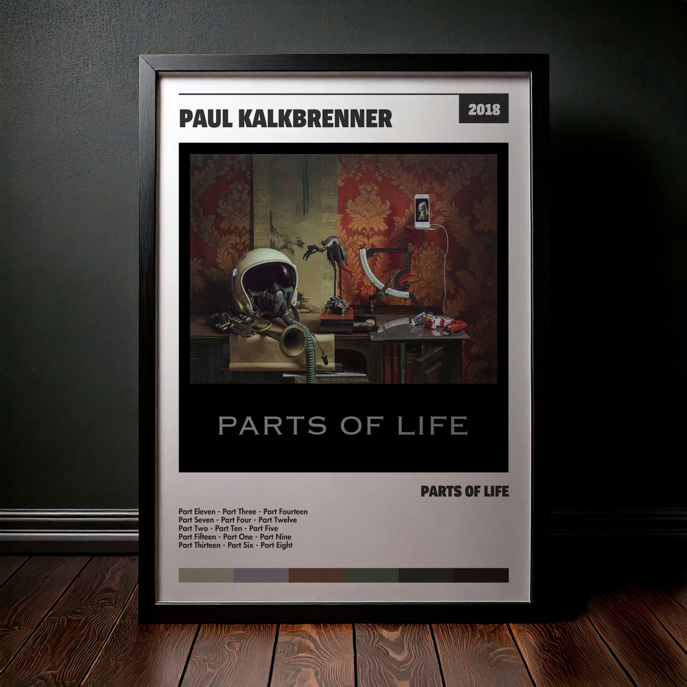 Cuadro Paul Kalkbrenner – Parts of Life