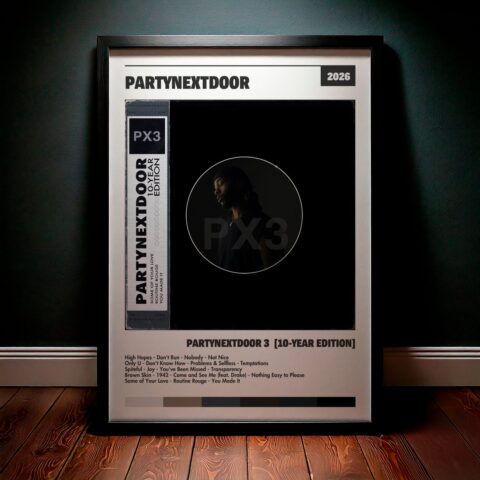 Cuadro Partynextdoor – PARTYNEXTDOOR 3 [10-YEAR EDITION]