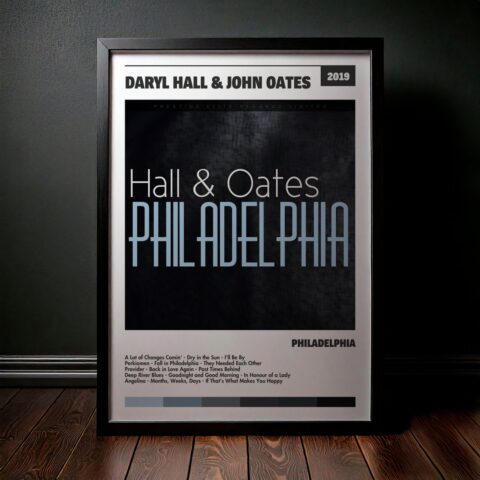 Cuadro Daryl Hall & John Oates – Philadelphia