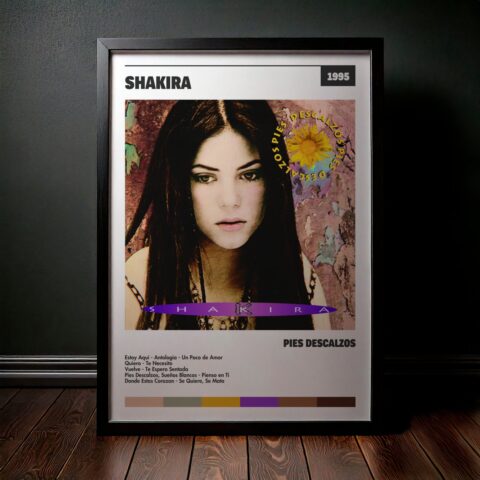Cuadro Shakira – Pies Descalzos