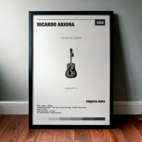 Cuadro Ricardo Arjona – Poquita Ropa