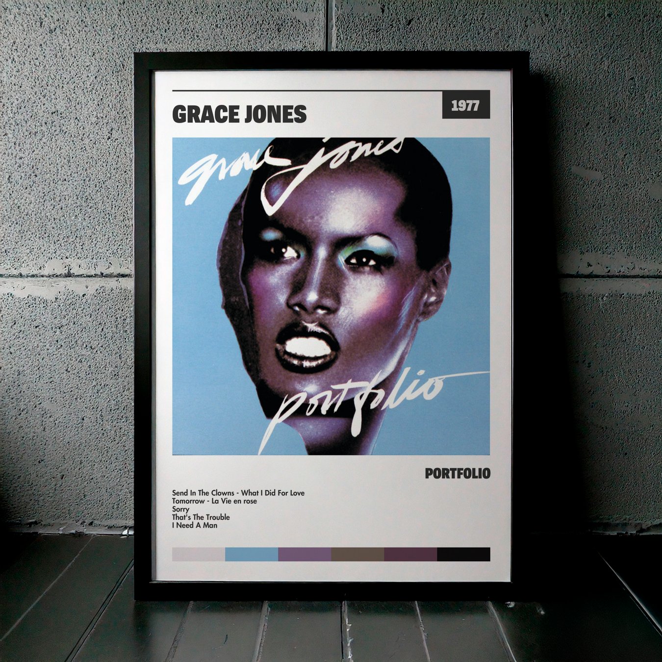 Cuadro Grace Jones – Portfolio