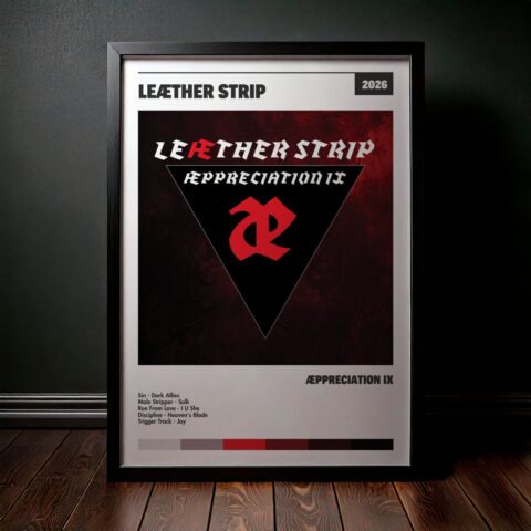 Cuadro Leæther Strip – Æppreciation IX