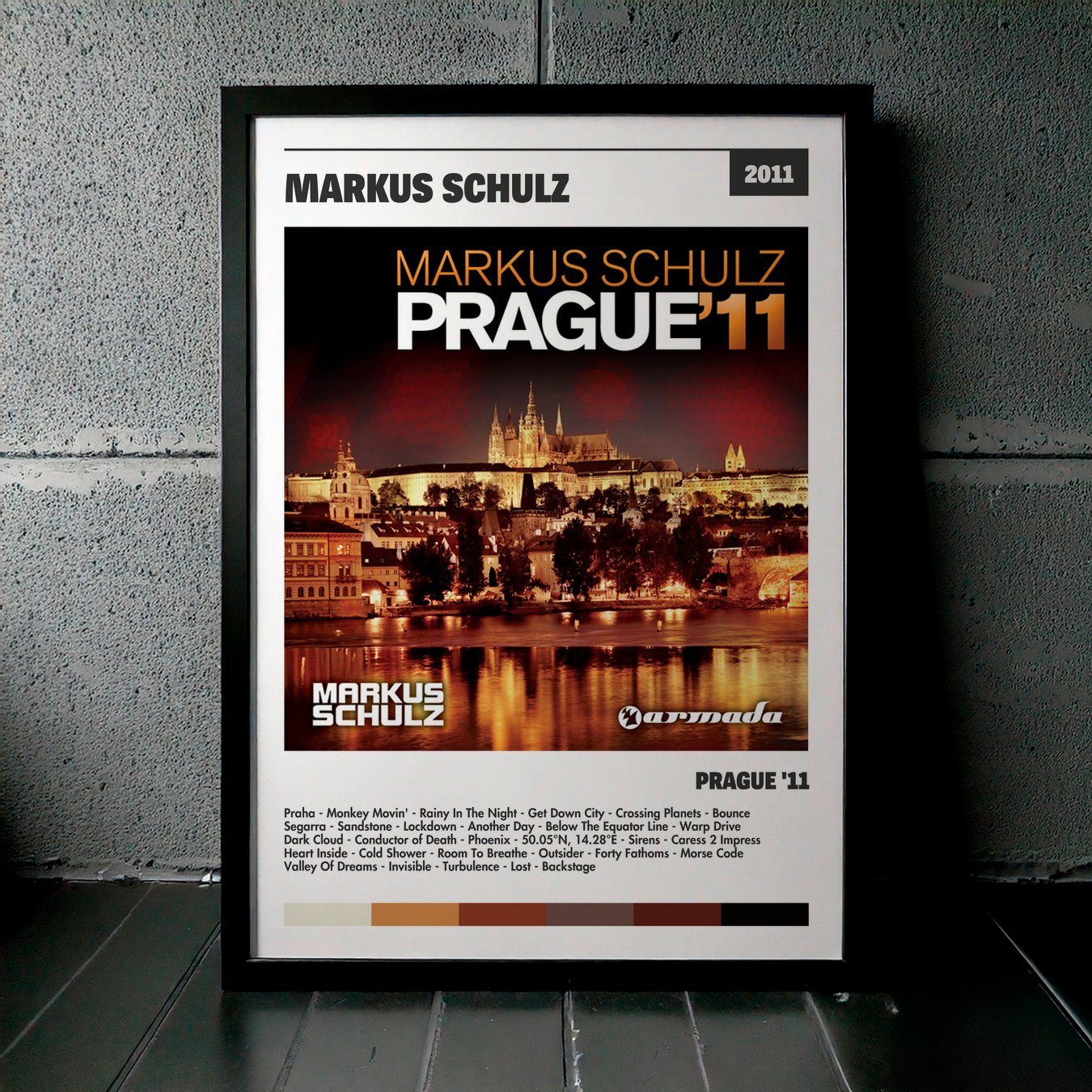 Cuadro Markus Schulz – Prague '11
