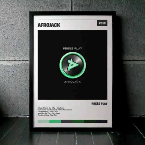 Cuadro Afrojack – Press Play