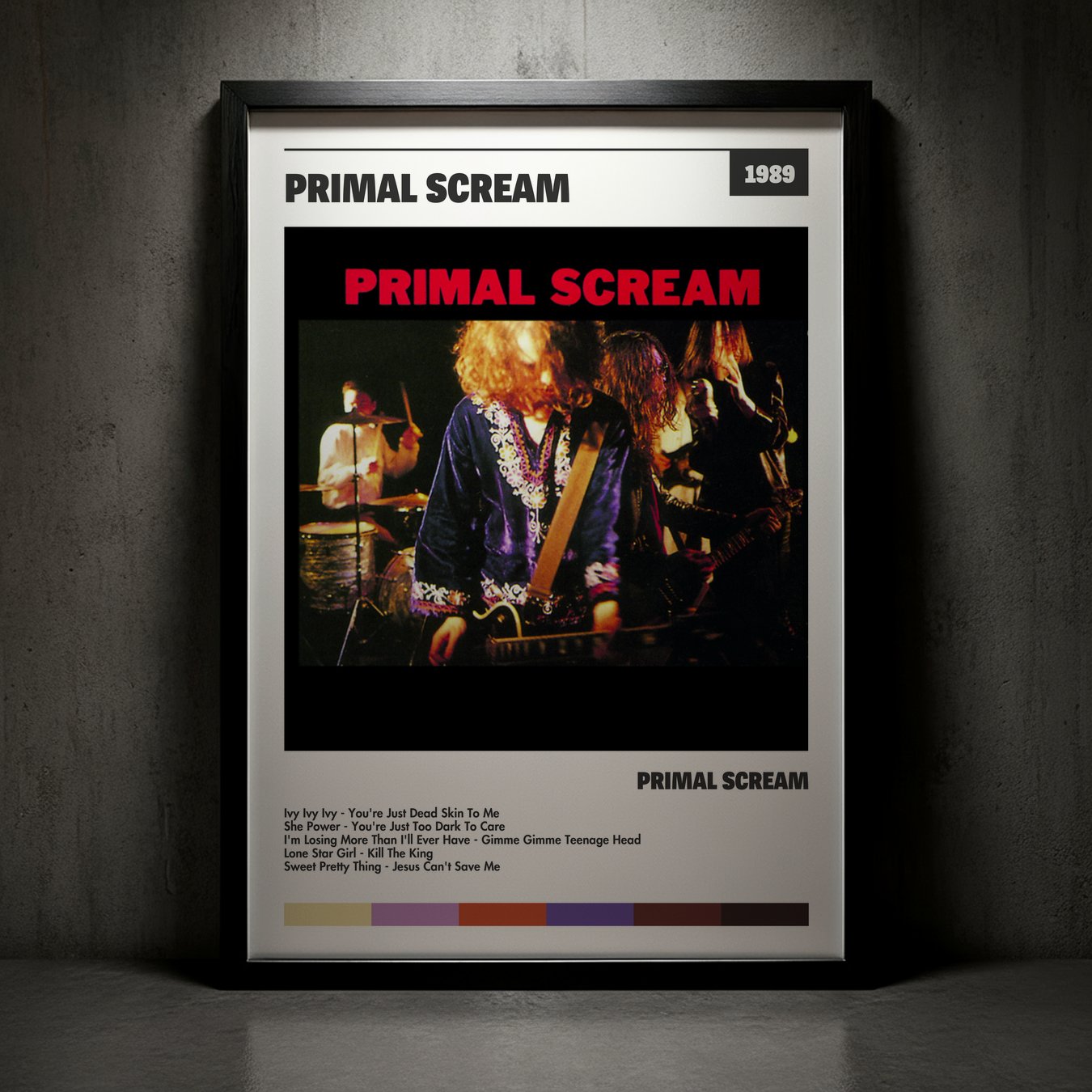 Cuadro Primal Scream – Primal Scream