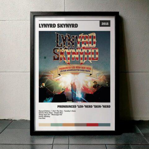 Cuadro Lynyrd Skynyrd – Pronounced ‘Leh-‘nérd ‘Skin-‘nérd