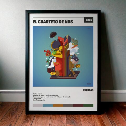 Cuadro El Cuarteto De Nos – Puertas