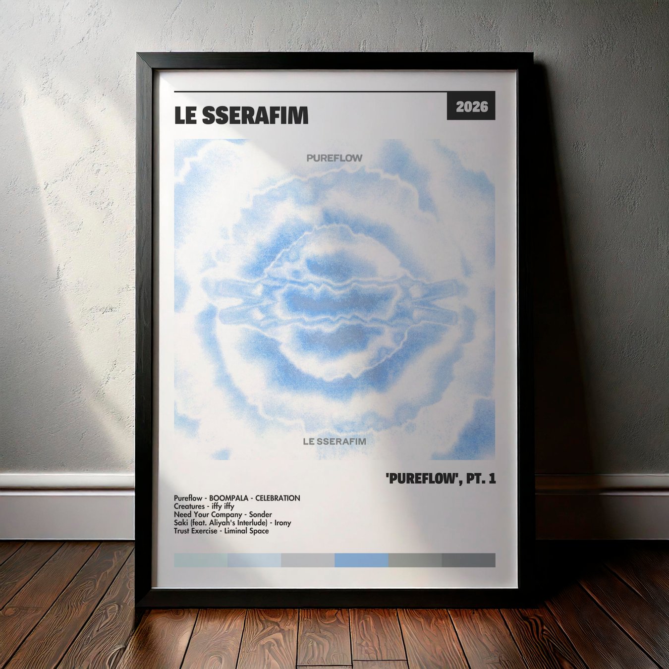 Cuadro Le Sserafim – 'PUREFLOW', Pt. 1
