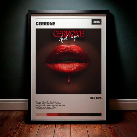 Cuadro Cerrone – Red Lips