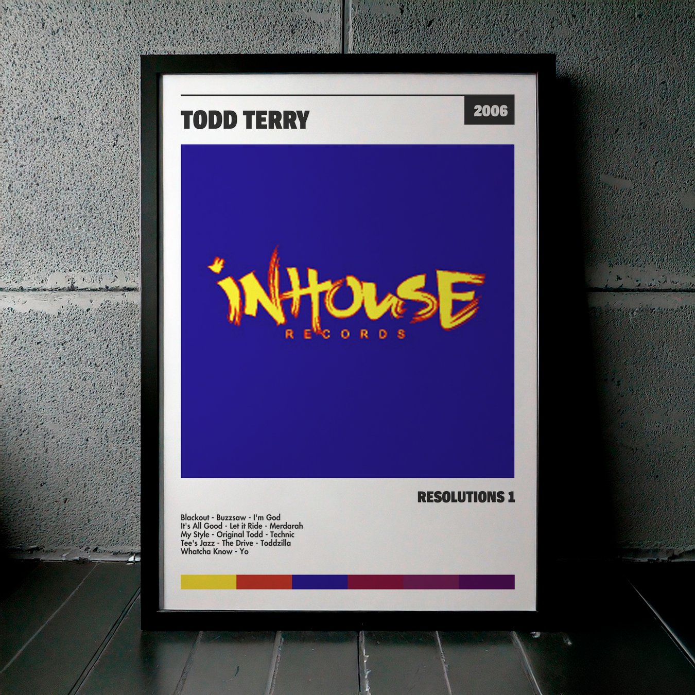 Cuadro Todd Terry – Resolutions 1