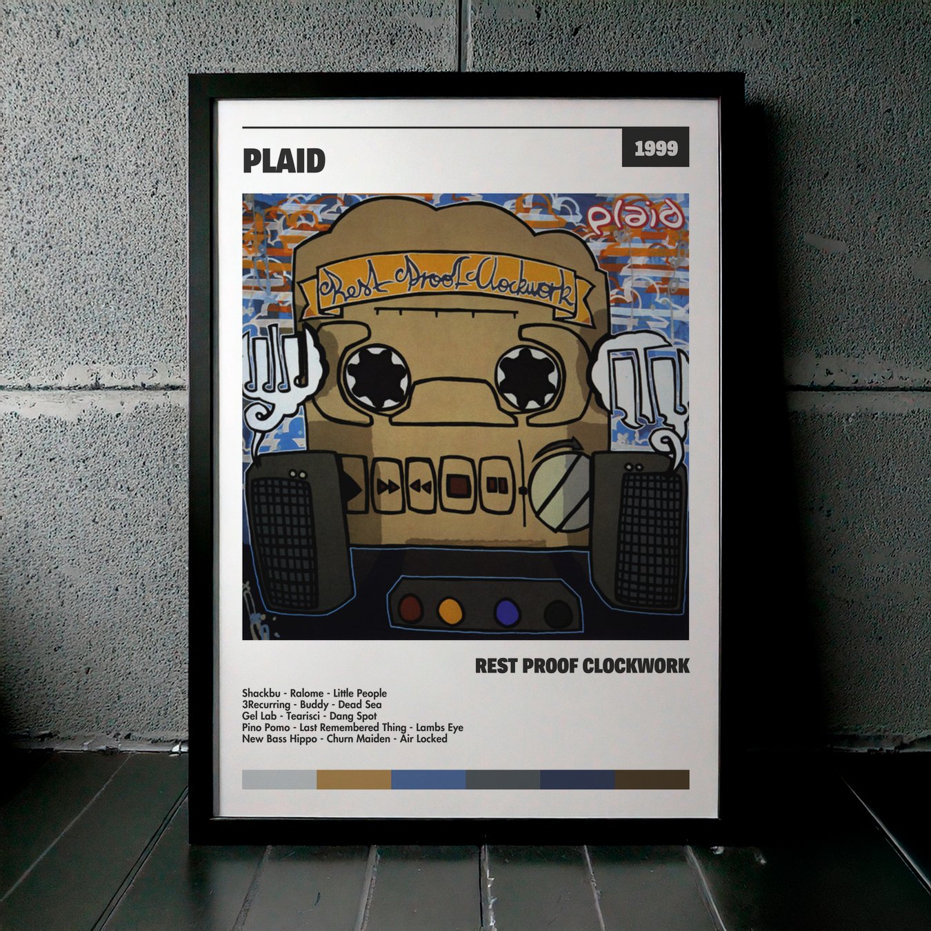 Cuadro Plaid – Rest Proof Clockwork