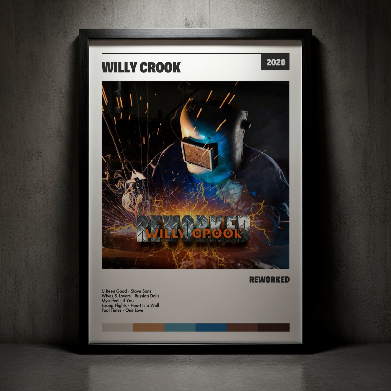Cuadro Willy Crook – Reworked