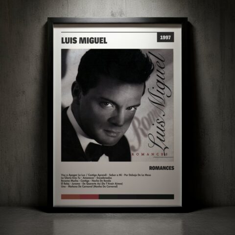 Cuadro Luis Miguel – Romances