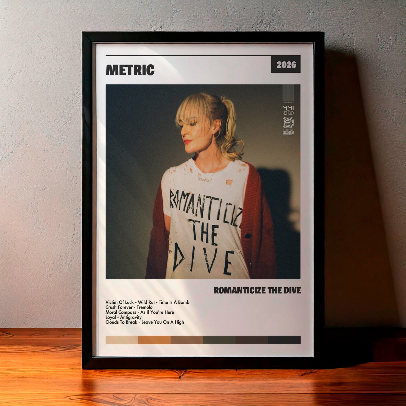 Cuadro Metric – Romanticize The Dive