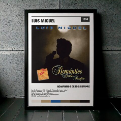 Cuadro Luis Miguel – Romantico Desde Siempre