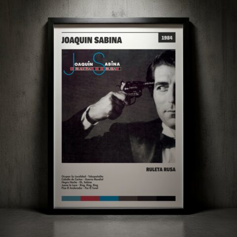 Cuadro Joaquín Sabina – Ruleta Rusa