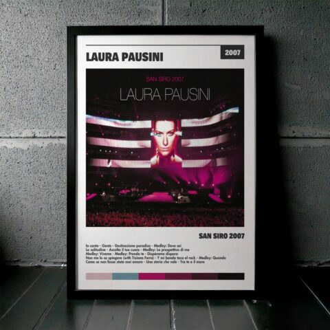 Cuadro Laura Pausini – San Siro 2007