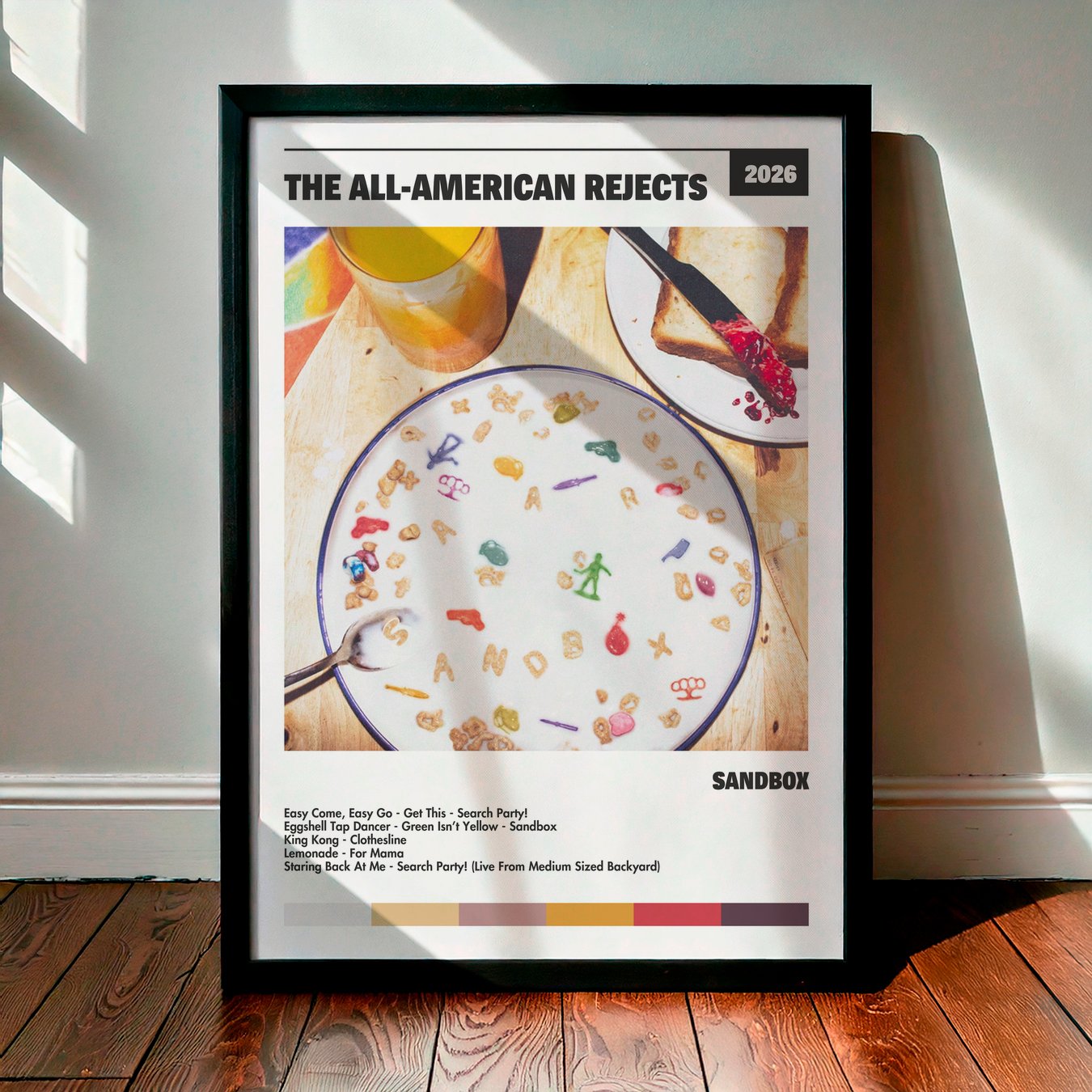 Cuadro The All-american Rejects – Sandbox