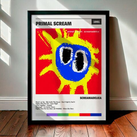 Cuadro Primal Scream – Screamadelica