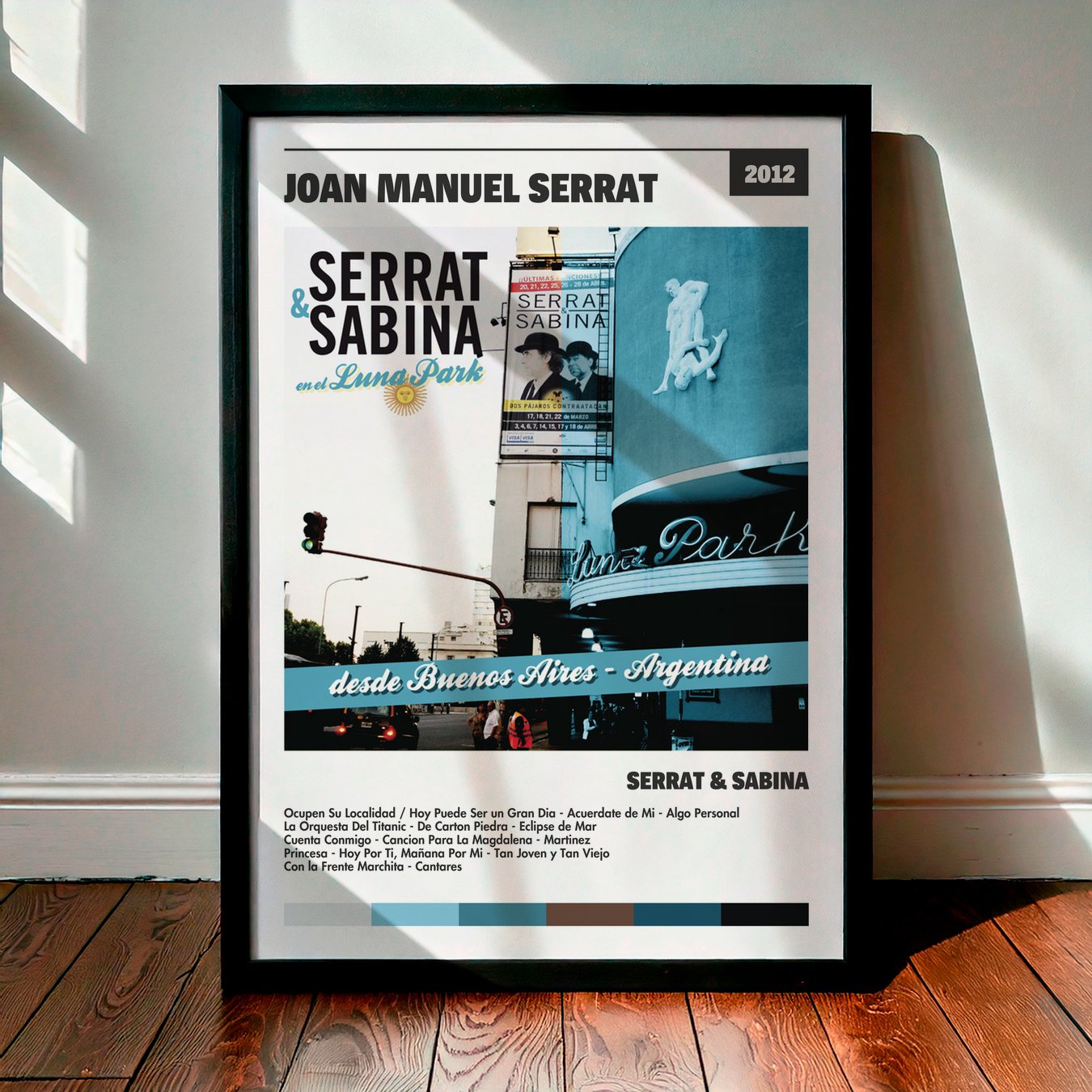 Cuadro Joan Manuel Serrat – Serrat & Sabina