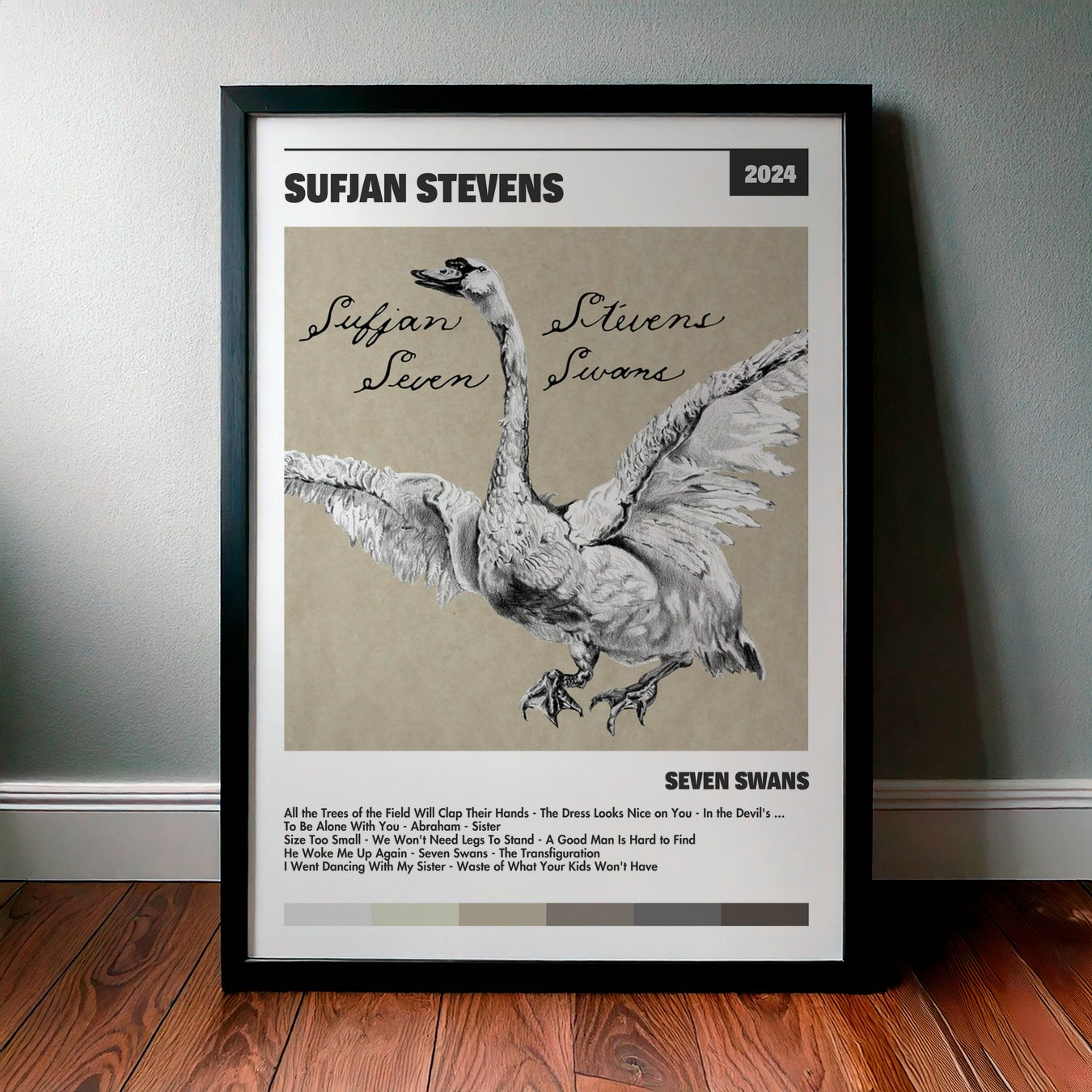 Cuadro Sufjan Stevens – Seven Swans