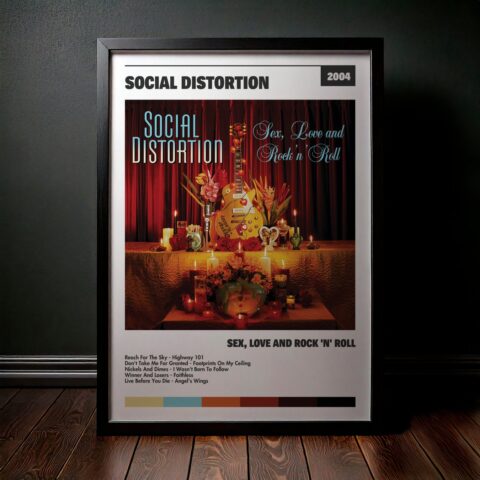 Cuadro Social Distortion – Sex, Love And Rock 'N' Roll