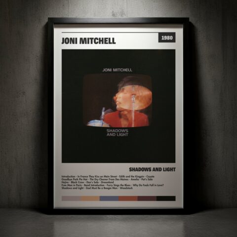Cuadro Joni Mitchell – Shadows and Light