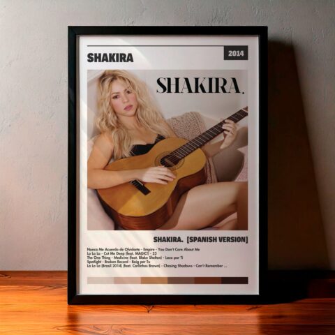 Cuadro Shakira – Shakira. [Spanish Version]