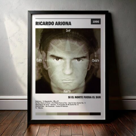 Cuadro Ricardo Arjona – Si El Norte Fuera El Sur