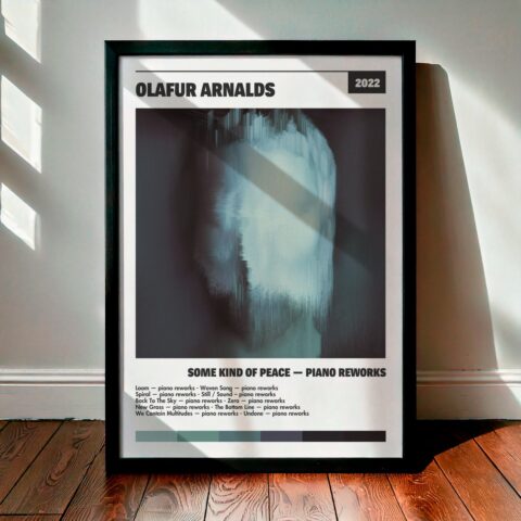 Cuadro Ólafur Arnalds – some kind of peace — piano reworks