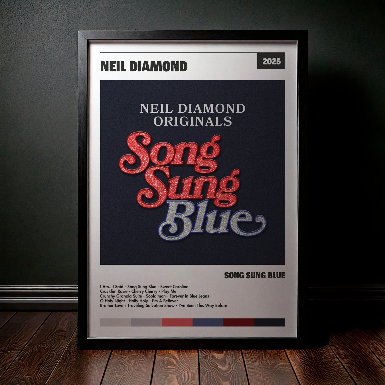 Cuadro Neil Diamond – Song Sung Blue