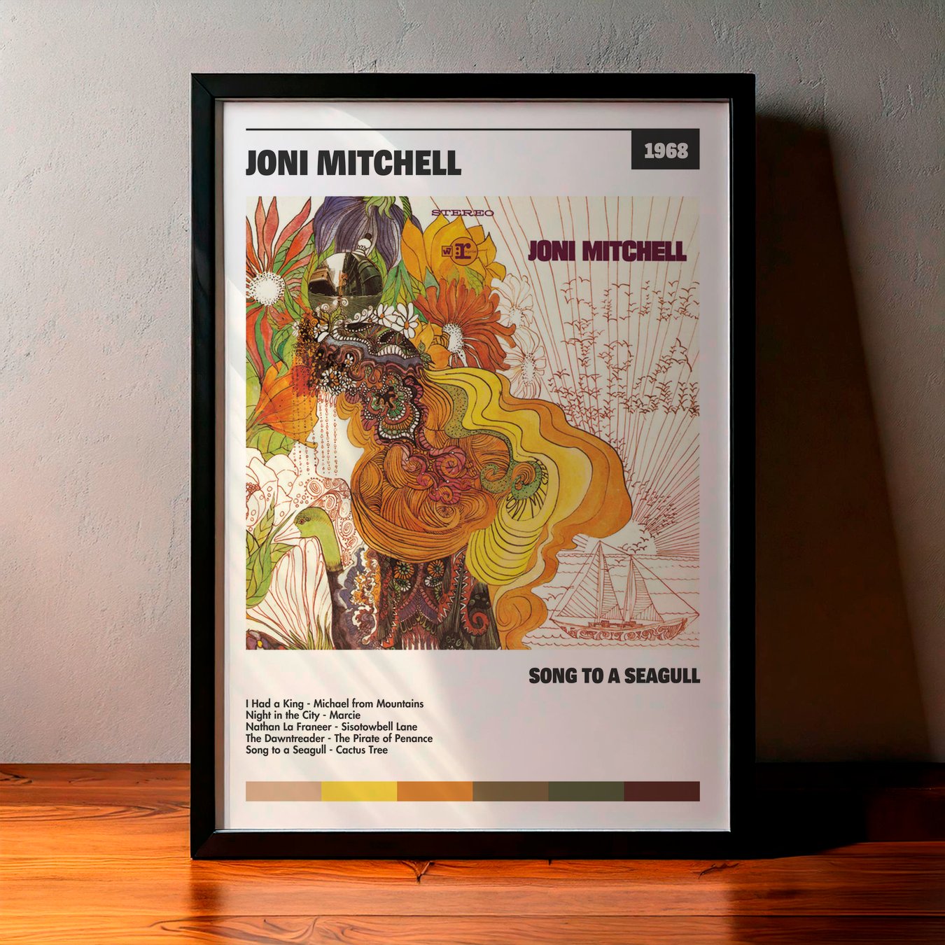 Cuadro Joni Mitchell – Song to a Seagull