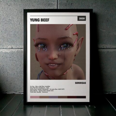 Cuadro Yung Beef – Sonrisas