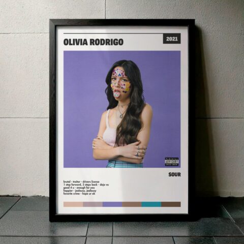Cuadro Olivia Rodrigo – SOUR