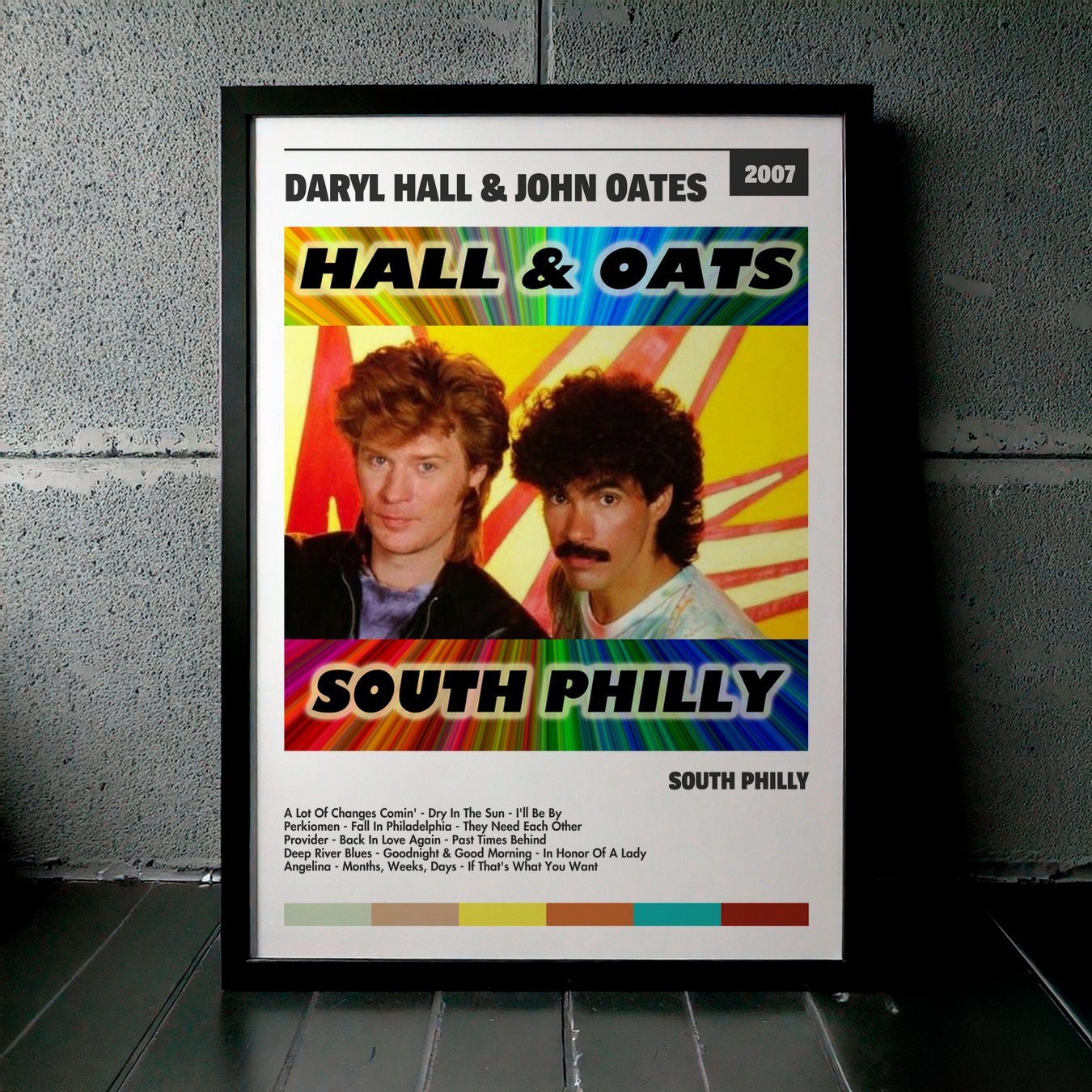 Cuadro Daryl Hall & John Oates – South Philly